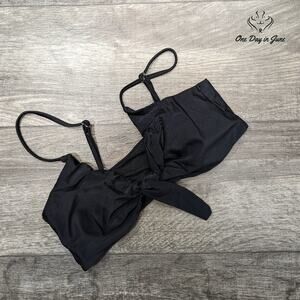 Blooming Jelly Tie Front Bikini Top Size M